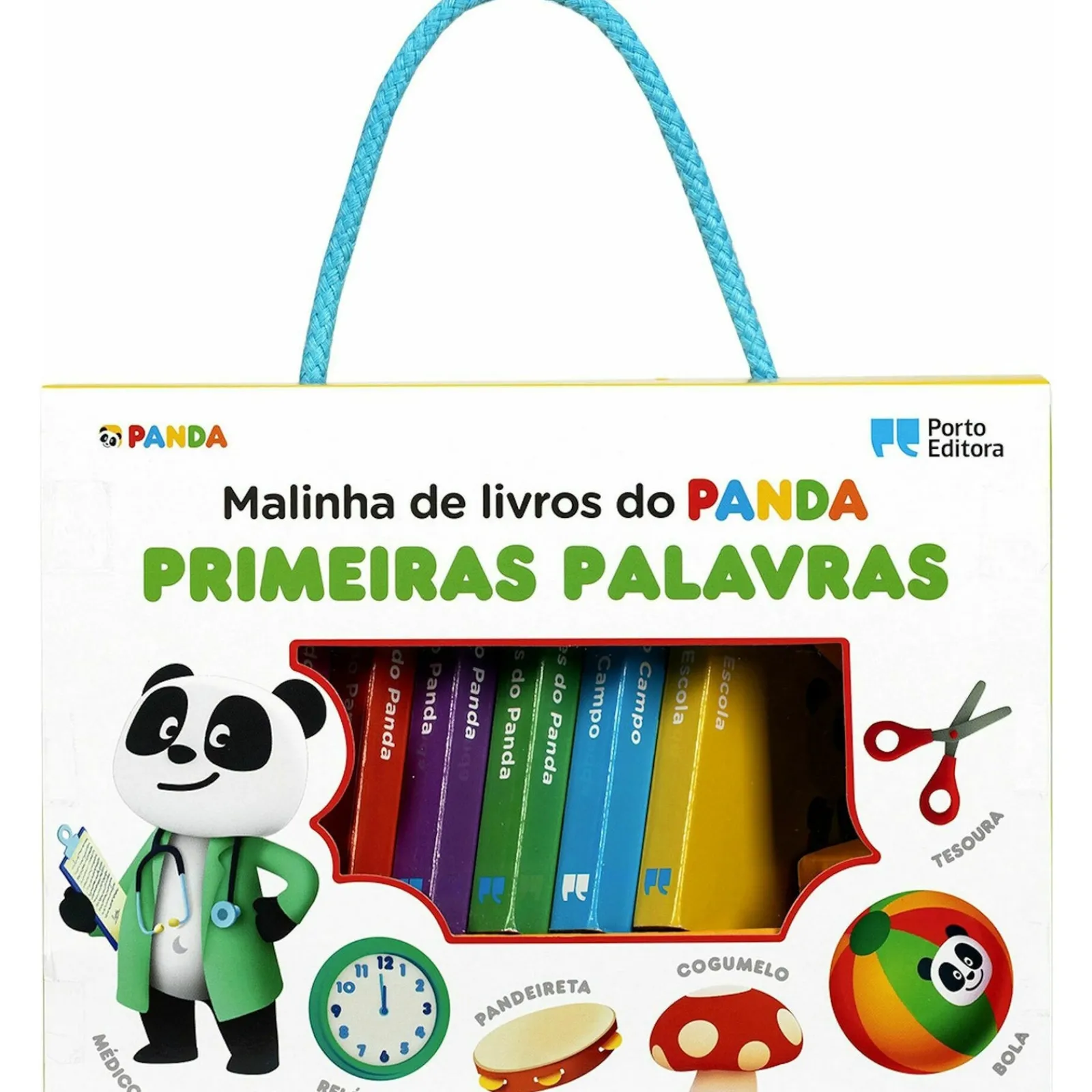 Porto Editora Malinha de Livros do Panda - Primeiras Palavras