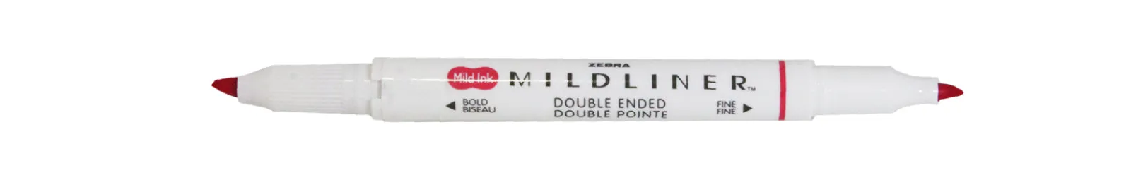 Online Zebra Marcador 2 Pontas Cool + Refined Vermelho