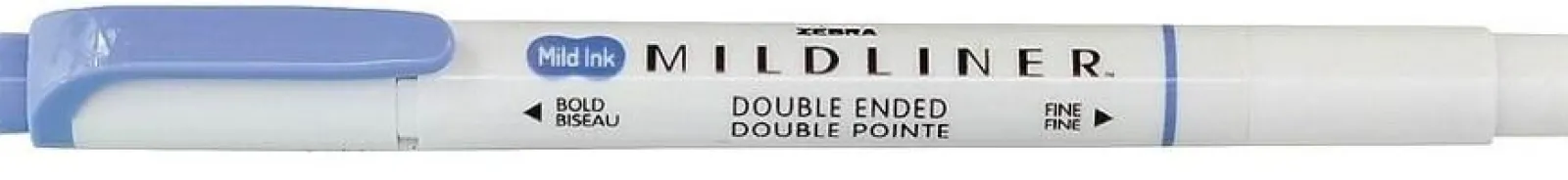 Zebra Marcador 2 Pontas Cool + Refined Azul Escuro