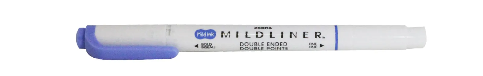 Zebra Marcador 2 Pontas Cool + Refined Azul Escuro