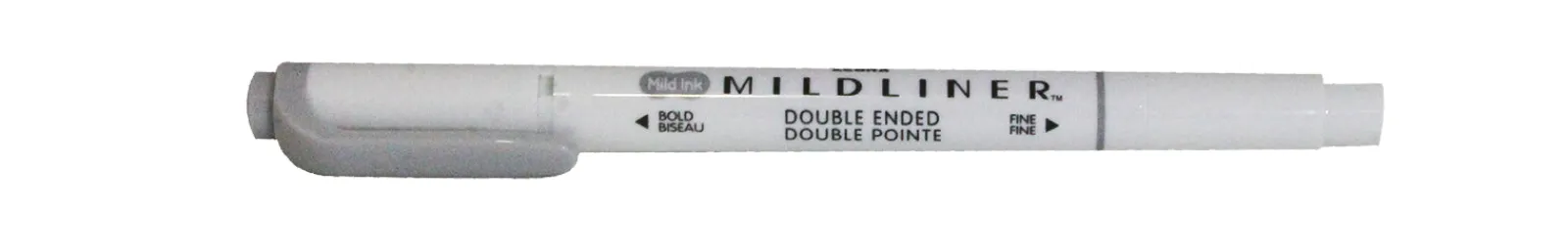 Outlet Zebra Marcador 2 Pontas Cool + Refined Cinzento