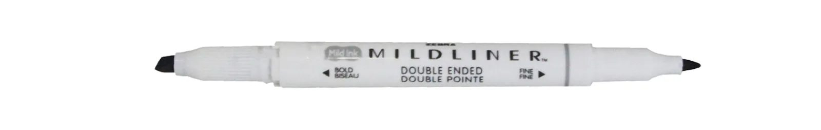 Outlet Zebra Marcador 2 Pontas Cool + Refined Cinzento