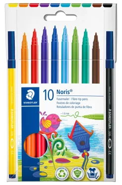 Staedtler Marcador Colorir Noris Ponta Fibra 10 Unidades