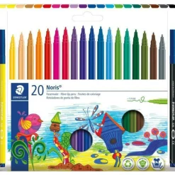 Staedtler Marcador de Colorir Noris Ponta Fibra 20 Unidades