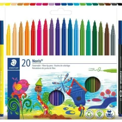 Staedtler Marcador de Colorir Noris Ponta Fibra 20 Unidades