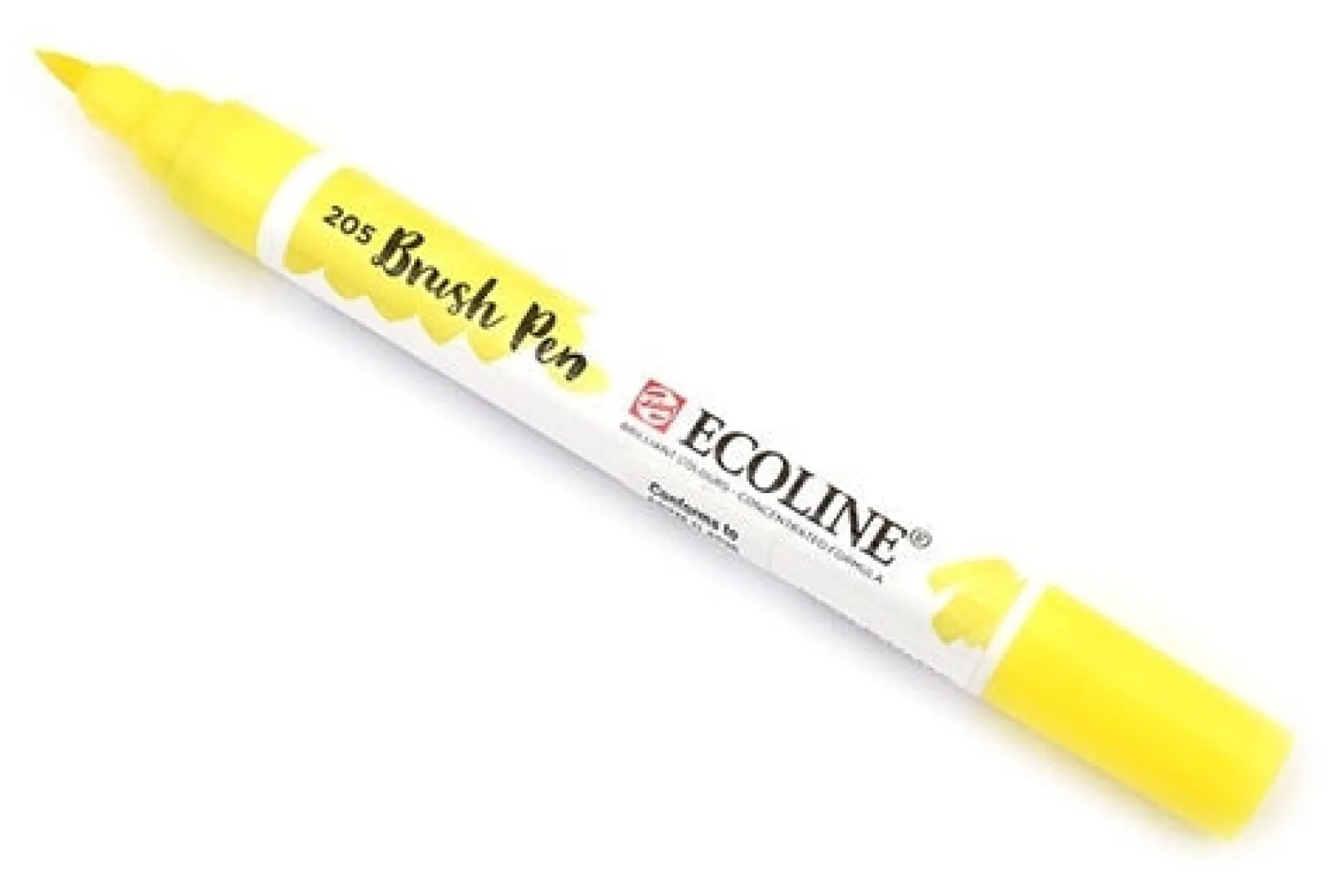 Sale Ecoline Marcador Ponta Pincel Amarelo Limão