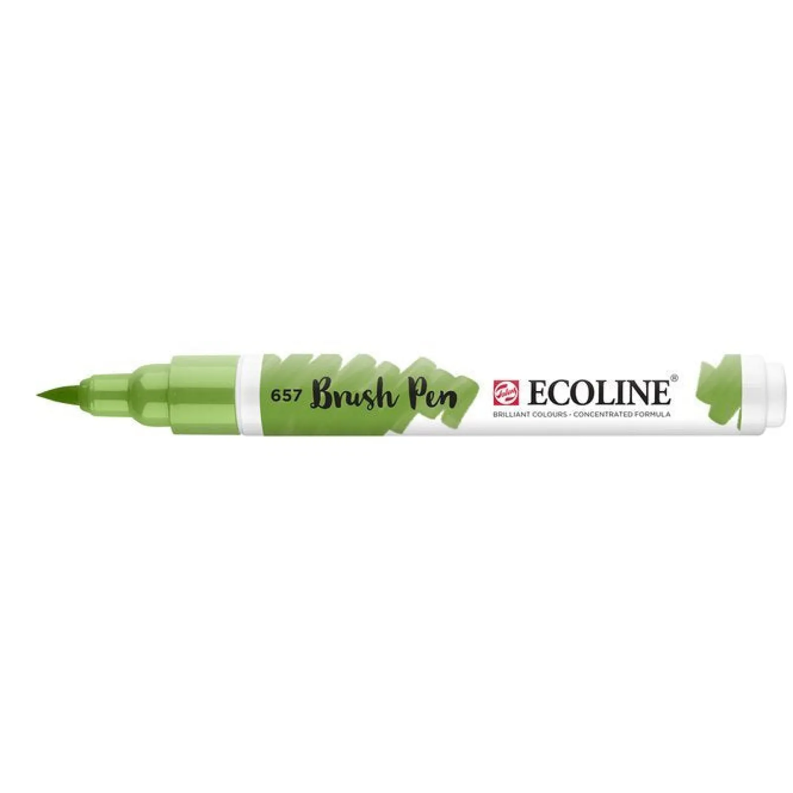 Ecoline Marcador Ponta Pincel Bronce Verde