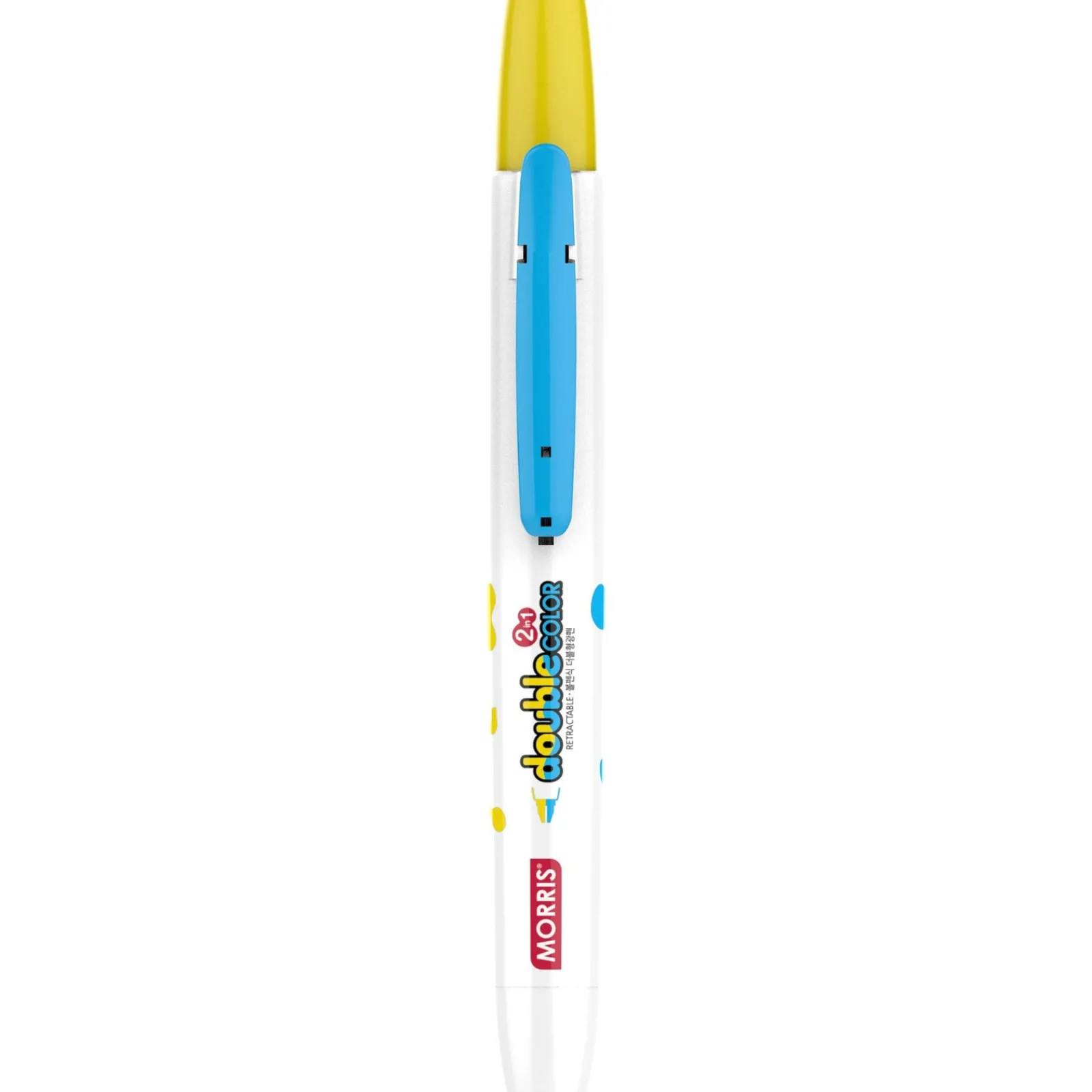 Morris Marcador fluo JustClick MRH-106 amarelo e azul