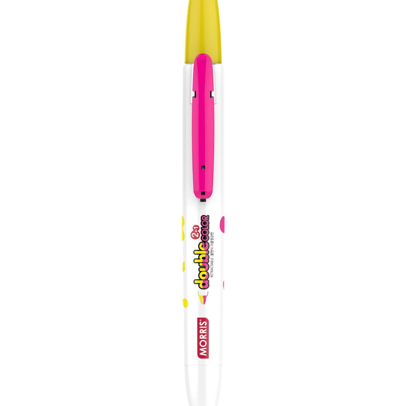 Morris Marcador fluo JustClick MRH-106 amarelo e rosa