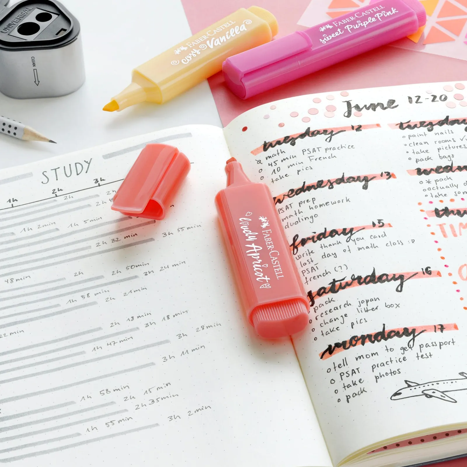 Hot Faber Castell Marcador Fluor Pastel Pêssego