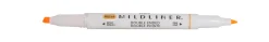 Zebra Marcador Fluorescente 2 Pontas Mildliner Laranja