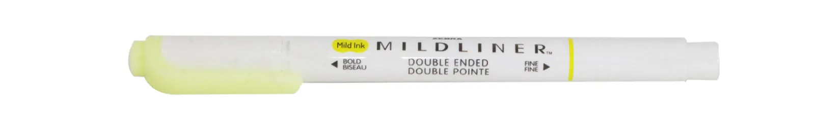 Zebra Marcador Fluorescente 2 Pontas Mildliner Amarelo