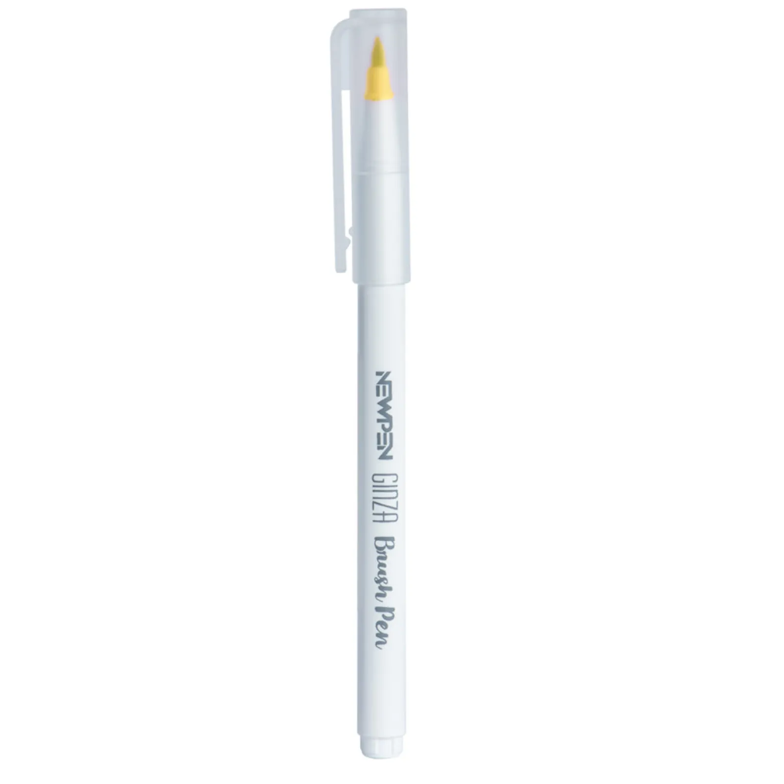 Newpen Marcador Ginza Pro Brush Pen Amarelo