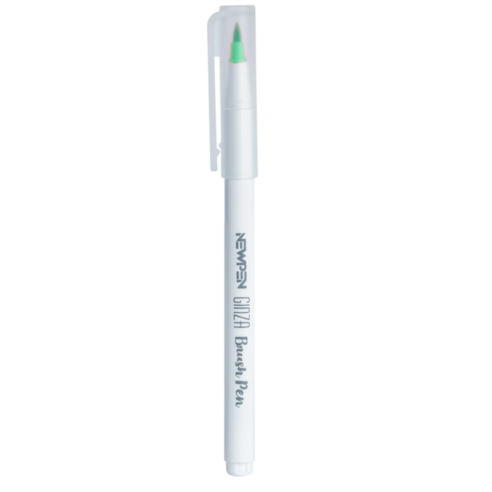 Discount Newpen Marcador Ginza Pro Brush Pen Verde Escuro