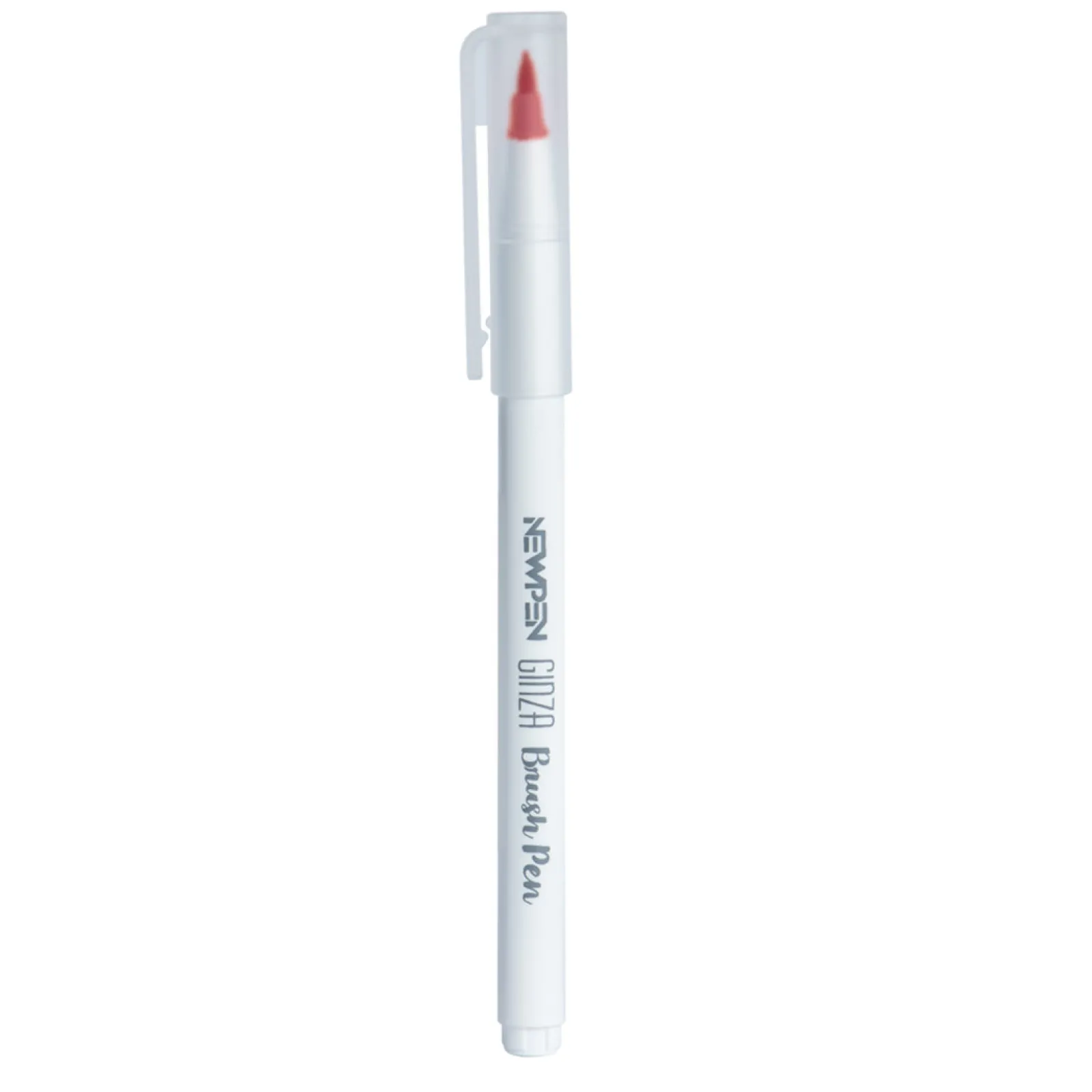 Newpen Marcador Ginza Pro Brush Pen Vermelho Escarlate