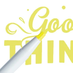 Newpen Marcador Ginza Pro Brush Pen Amarelo Claro