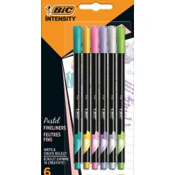 Bic Marcador Intensity Fine Pastel 6 unidades