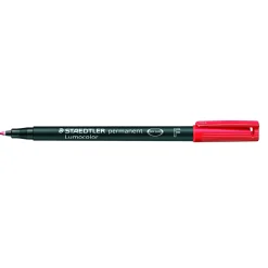 Staedtler Marcador Permanente Lumocolor 0.6Mm Vermelho