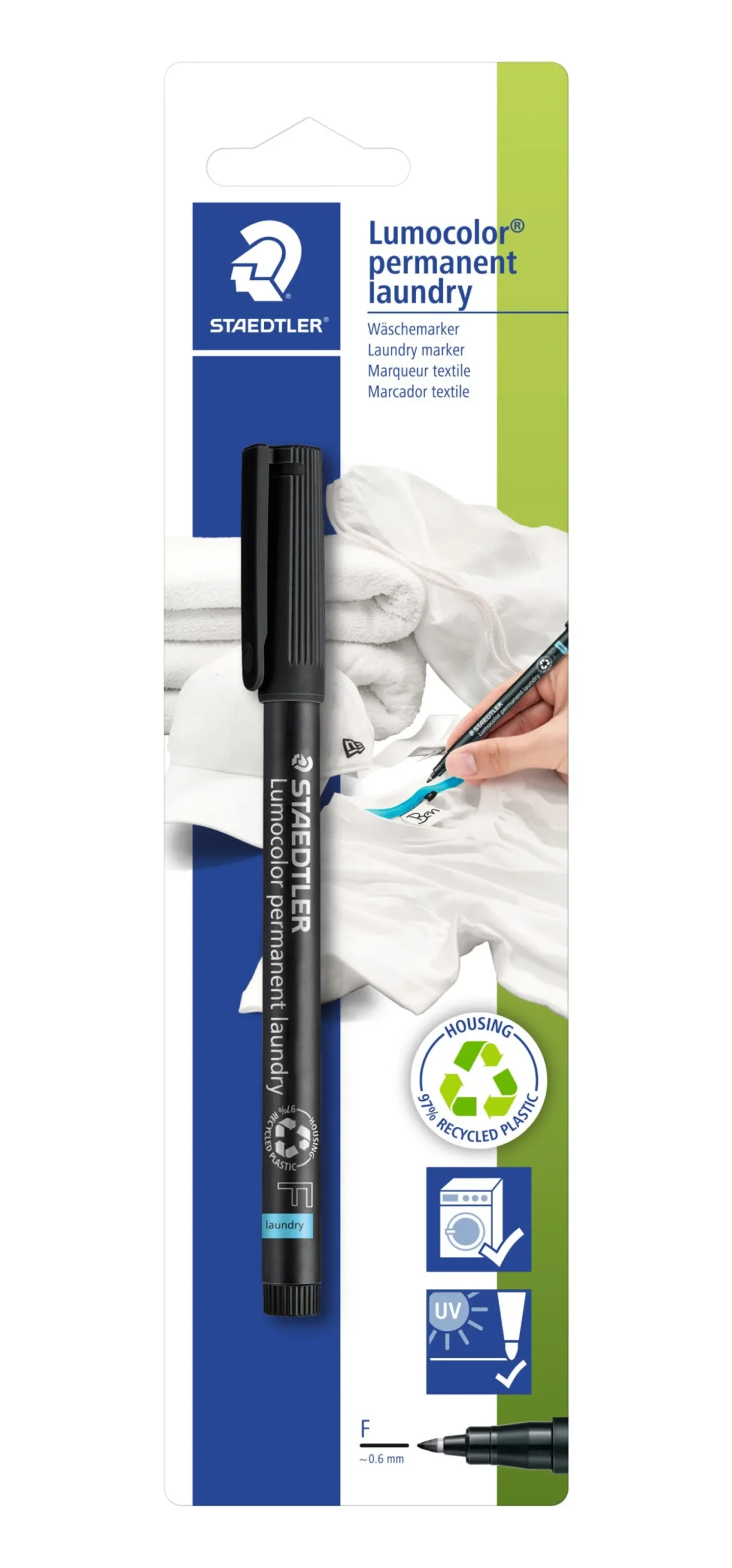 Staedtler Marcador Permanente Tecidos Lumocolor