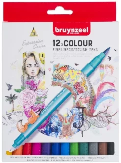 Sale Bruynzeel Marcador Ponta Pincel 12 Unidades (artigo sortido)