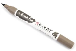 Ecoline Marcador Tinta Solúvel em Àgua Cor Cinzento Quente