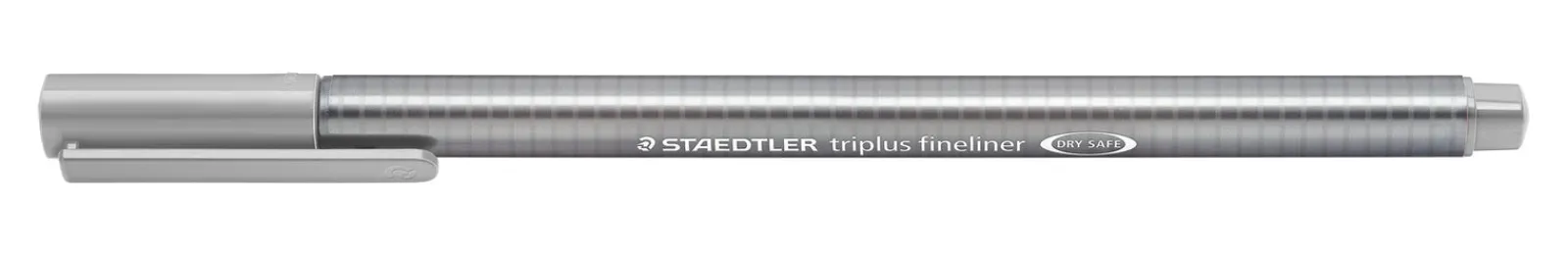 Staedtler Marcador Triplus Fineliner Cinza Prata