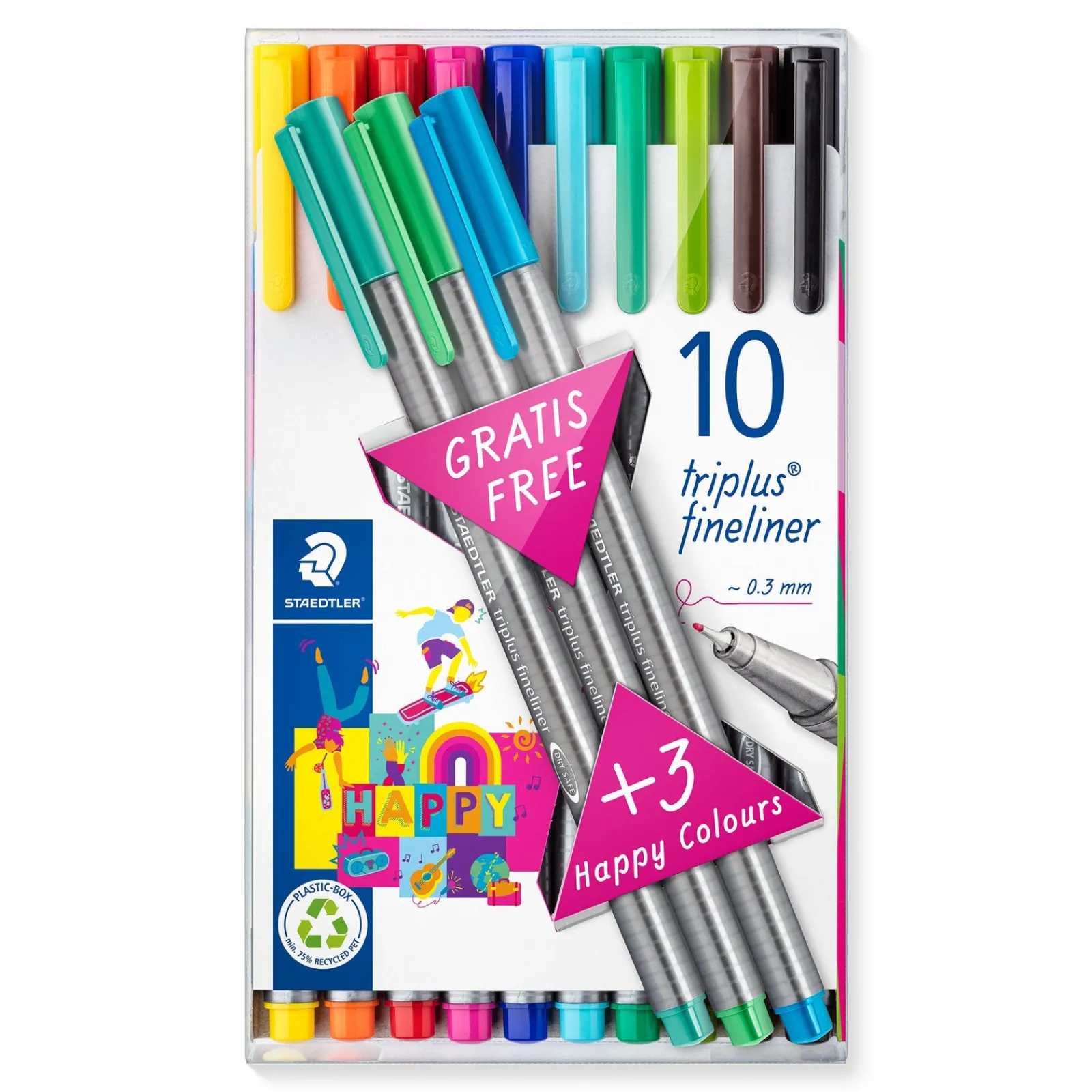 Staedtler Marcador Triplus Fineliner