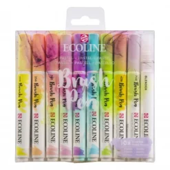 Best Ecoline Marcadores Brush Pen Pastel 10 unidades