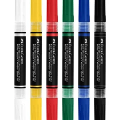 Clearance Faber Castell Marcadores Colorir Acrílicos Black Edition 6 Unidades