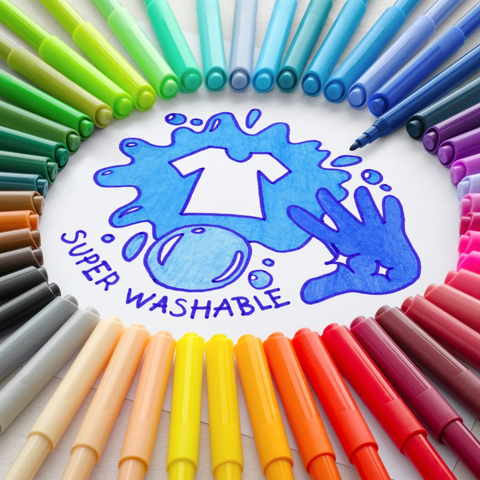 Faber Castell Marcadores de Colorir Finos 24 unidades