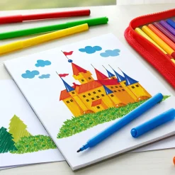 Faber Castell Marcadores de Colorir Finos 24 unidades