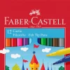 New Faber Castell Marcadores de Colorir Finos 12 unidades