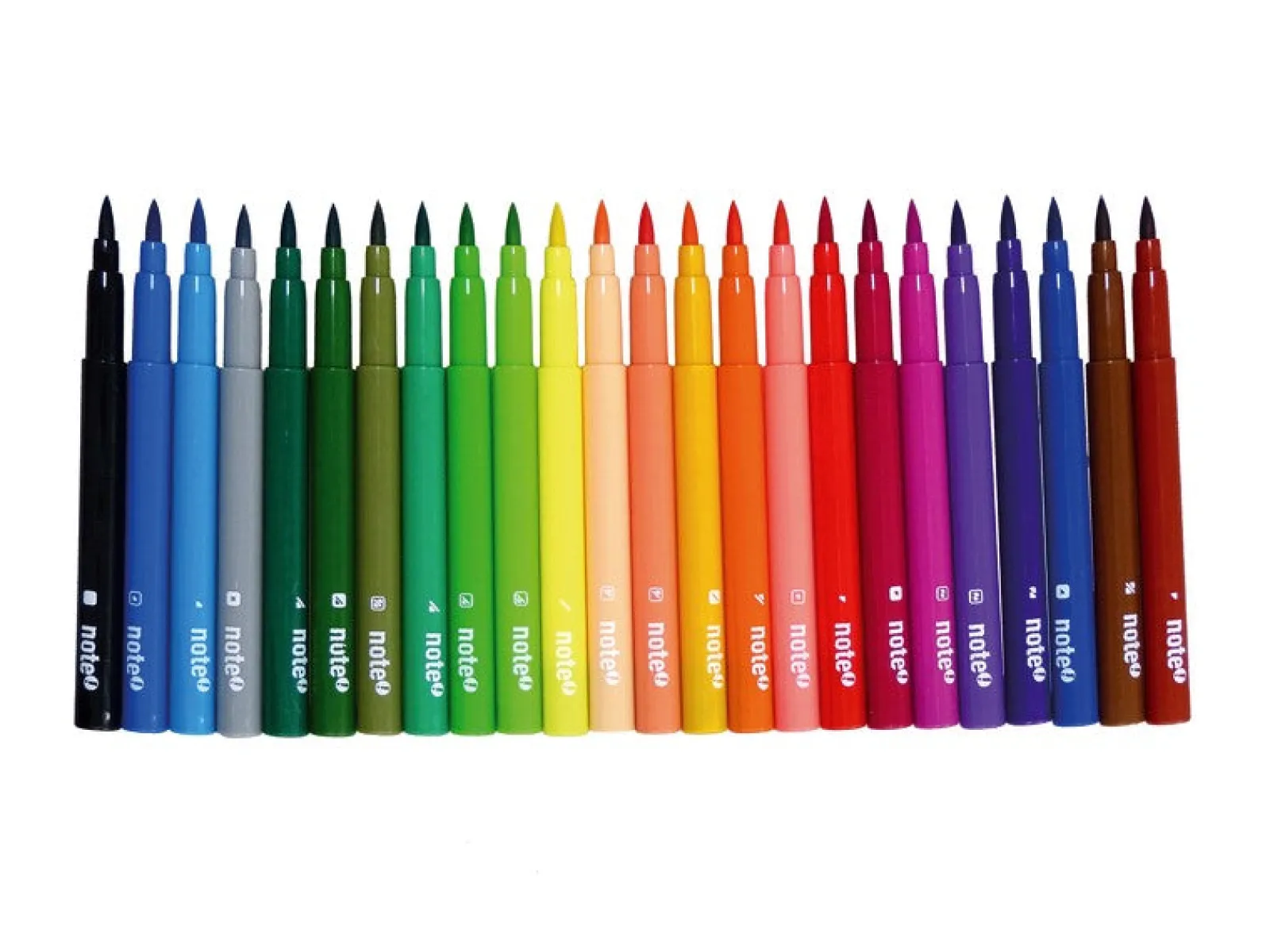 Online Note! Marcadores de Colorir Laváveis 24 unidades