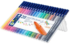 Staedtler Marcadores de Colorir Triplus 20 unidades