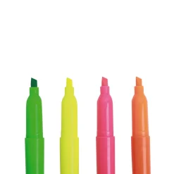 New Note! Marcadores Fluorescentes Finos 4 unidades