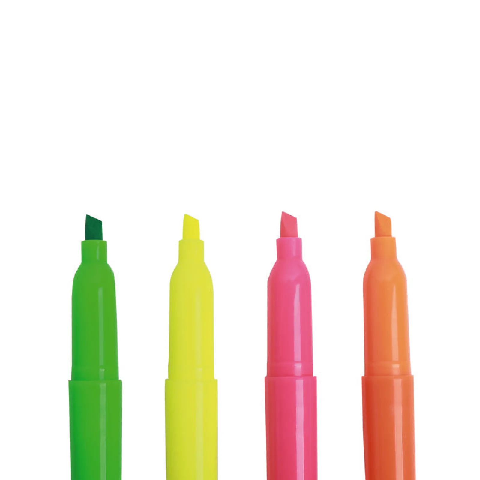 New Note! Marcadores Fluorescentes Finos 4 unidades