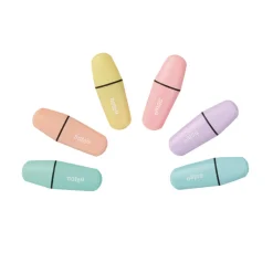 Best Note! Marcadores Mini Pastel 6 unidades