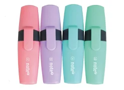 Note! Marcadores Pastel 4 unidades