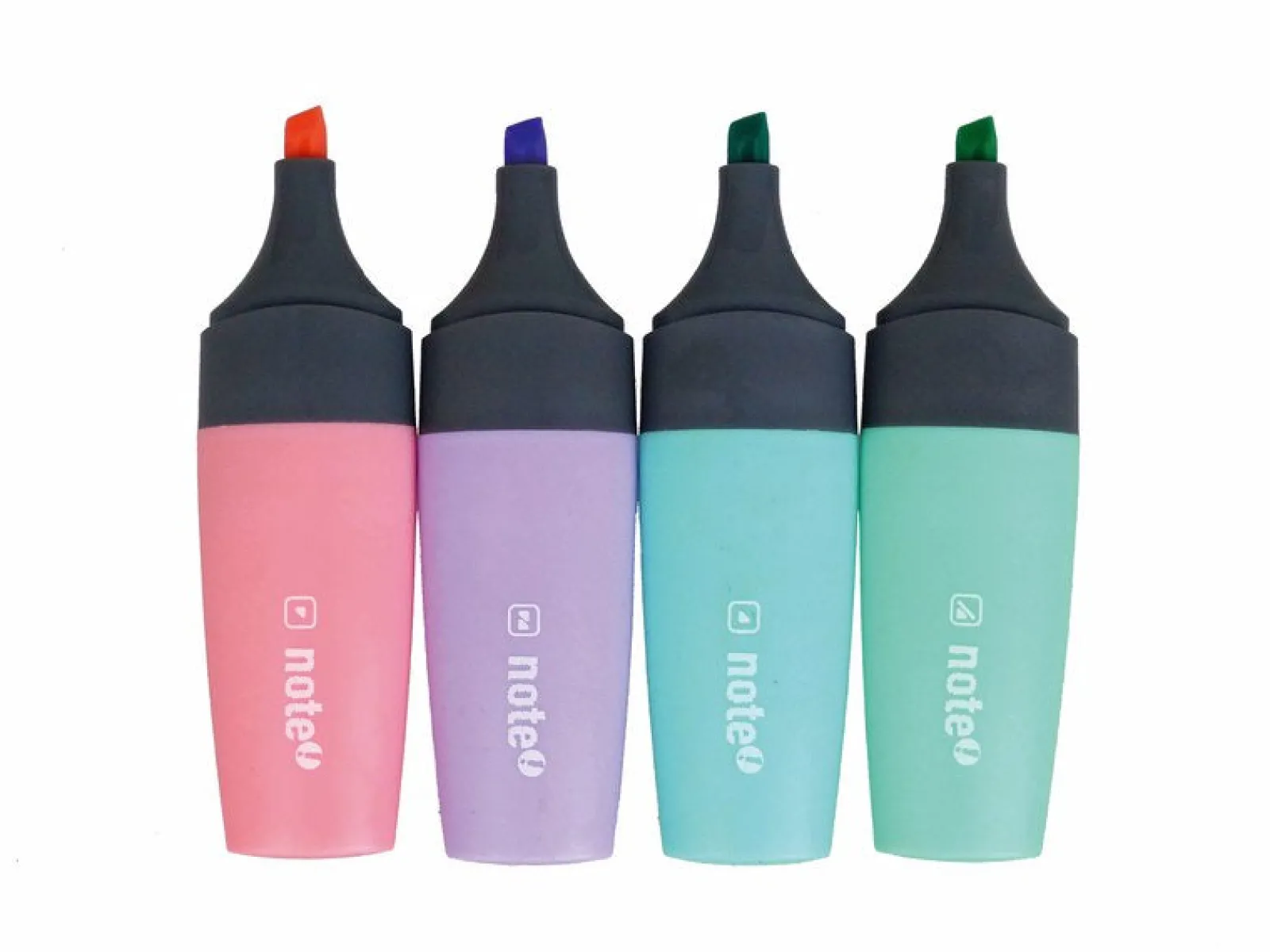 Note! Marcadores Pastel 4 unidades