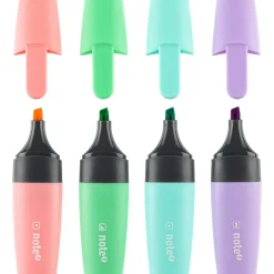 Note! Marcadores Pastel 4 unidades