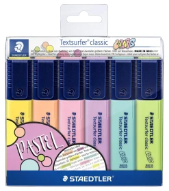 New Staedtler Marcadores Pastel 6 unidades