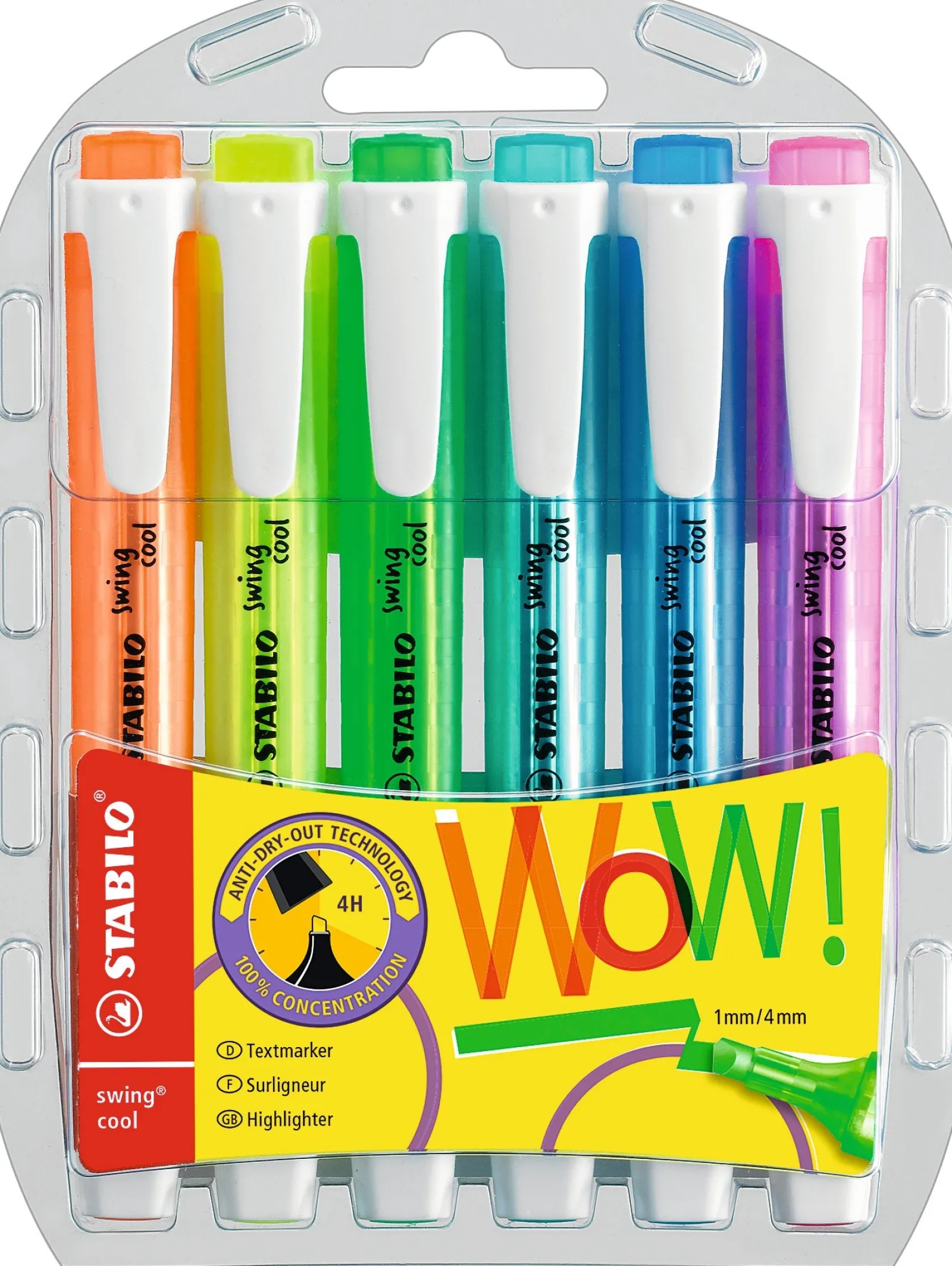 Online Stabilo Marcadores Swing Cool 6 unidades