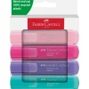 Hot Faber Castell Marcadores Textliner Pastel 4 unidades