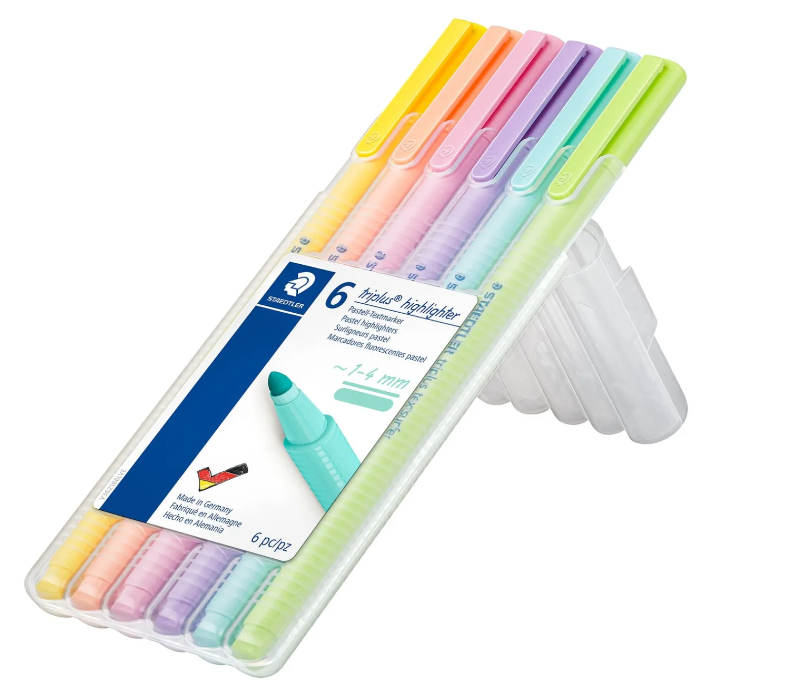 Clearance Staedtler Marcadores Triplus Pastel 6 unidades