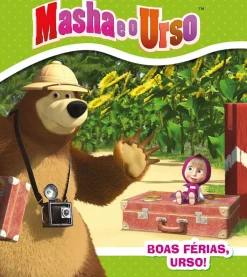 Discount Nuvem De Letras Masha e o Urso - Boas Férias, Urso!