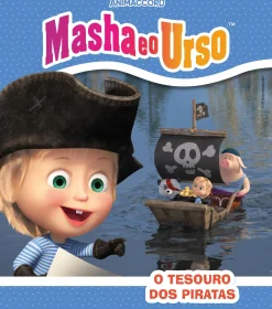 Hot Nuvem De Letras Masha e o Urso - o Tesouro dos Piratas