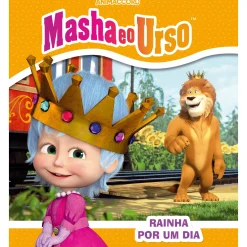 Nuvem De Letras Masha e o Urso - Rainha por um Dia