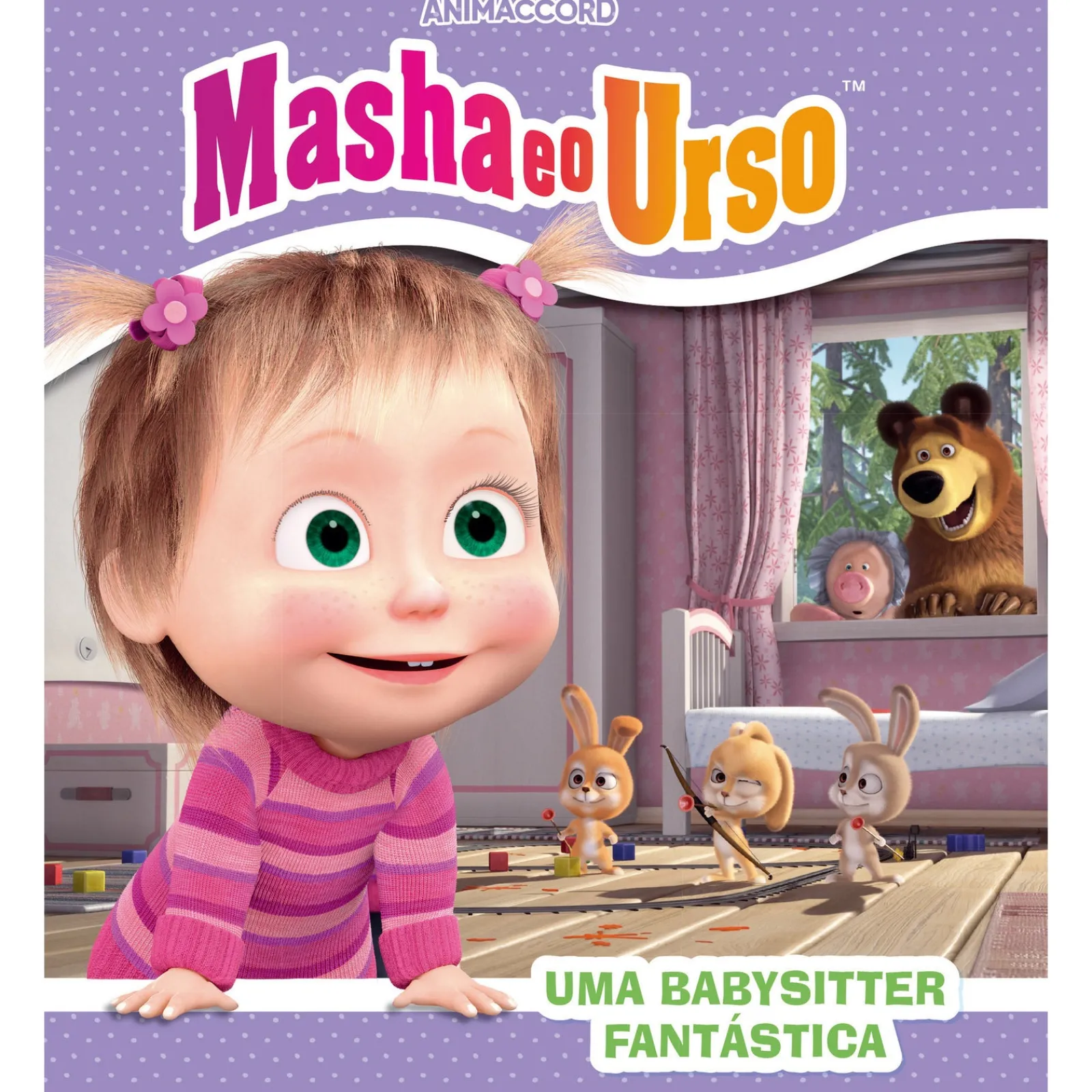 Nuvem De Letras Masha e o Urso: uma Babysitter Fantástica de Masha E O Urso Uma