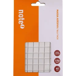 Note! Massa Adesiva Branca 80 unidades