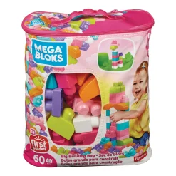 Clearance Megabloks Mega Bolsa 60 Peças Pastel